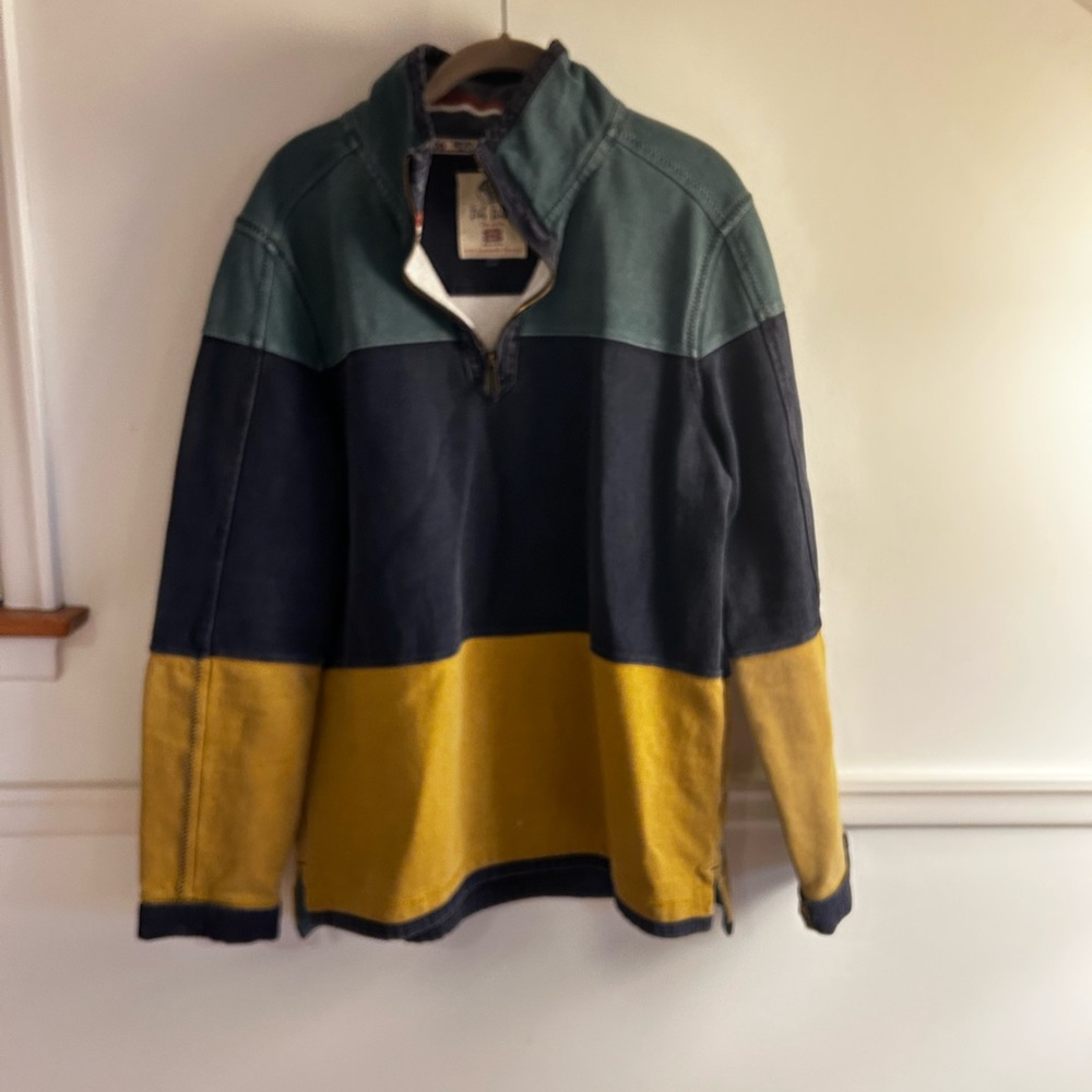 FatFace Green Airlie Cut And Sew Sweat Top - Picture 5 of 6